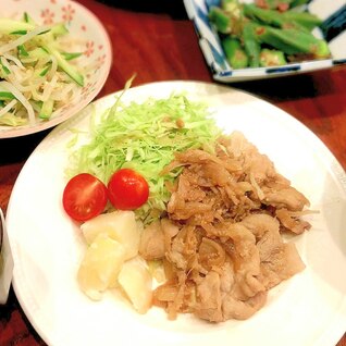 お肉柔らか♪豚のしょうが焼き